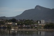 Pollution on Cunha Channel - Guanabara Bay near Tom Jobim Airport - Rio de Janeiro city - Rio de Janeiro state (RJ) - Brazil