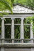 Portico of old Imperial Academy of Fine Arts - Botanical Garden of Rio de Janeiro  - Rio de Janeiro city - Rio de Janeiro state (RJ) - Brazil