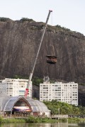 Masterchef Brasil Restaurant at Clouds - Restaurant suspended and supported by crane - Rio de Janeiro city - Rio de Janeiro state (RJ) - Brazil