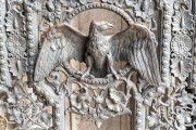 Cast iron eagle - entrance gate detail - Museum of Republic - old Catete Palace (1867) - Rio de Janeiro city - Rio de Janeiro state (RJ) - Brazil