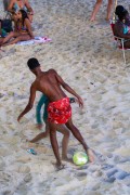 Beach soccer at Arpoador Beach - Rio de Janeiro city - Rio de Janeiro state (RJ) - Brazil