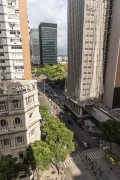 View of Almirante Barroso Avenue with BNDES building in the background - Rio de Janeiro city - Rio de Janeiro state (RJ) - Brazil