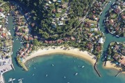 Picture taken with drone of the luxury condominium Portogalo - Ilha Grande Bay - Angra dos Reis city - Rio de Janeiro state (RJ) - Brazil