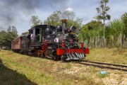Maria Fumaça train that makes tourist trips between the cities of Sao Joao del Rey and Tiradentes - Tiradentes city - Minas Gerais state (MG) - Brazil