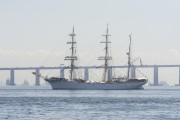 Norwegian school ship Statsraad Lehmkuhl arriving at Pier Maua - Rio de Janeiro city - Rio de Janeiro state (RJ) - Brazil