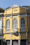 Facade of historic houses on Sacadura Cabral Street - Rio de Janeiro city - Rio de Janeiro state (RJ) - Brazil