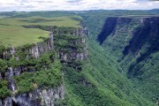 View of the Fortaleza Canyon - Aparados da Serra National Park  - Cambara do Sul city - Rio Grande do Sul state (RS) - Brazil
