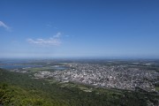 City of Osorio seen from the viewpoint of Morro da Borussia - Osorio city - Rio Grande do Sul state (RS) - Brazil