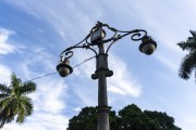 Historic lamppost in Campo de Santana (1880) - Rio de Janeiro city - Rio de Janeiro state (RJ) - Brazil