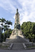 Positivist monument in honor of Benjamin Constant in Campo de Santana (1880) - Rio de Janeiro city - Rio de Janeiro state (RJ) - Brazil