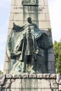Positivist monument in honor of Benjamin Constant in Campo de Santana (1880) - Rio de Janeiro city - Rio de Janeiro state (RJ) - Brazil