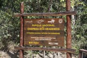 Entrance of the Chapada dos Veadeiros National Park  - Alto Paraiso de Goias city - Goias state (GO) - Brazil