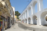 Lapa Historic House Facades with Lapa Arches (1750) - Rio de Janeiro city - Rio de Janeiro state (RJ) - Brazil