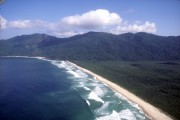 Aerial view of Praia de Sul Beach - APA dos Tamoios - Angra dos Reis city - Rio de Janeiro state (RJ) - Brazil