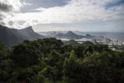 View of Christ the Redeemer and Sugarloaf from the mirante of Vista Chinesa (Chinese View)  - Rio de Janeiro city - Rio de Janeiro state (RJ) - Brazil