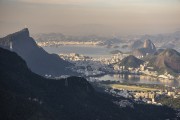 View of Rodrigo de Freitas Lagoon from Rock of Gavea - Rio de Janeiro city - Rio de Janeiro state (RJ) - Brazil