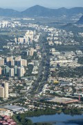 View of the Americas Avenue from the Rock of Gavea - Rio de Janeiro city - Rio de Janeiro state (RJ) - Brazil
