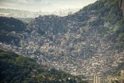 View of Rocinha Slum from Rock of Gavea - Rio de Janeiro city - Rio de Janeiro state (RJ) - Brazil