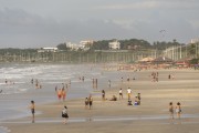 Bathers at Calhau Beach - Sao Luis city - Maranhao state (MA) - Brazil