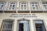 Facade of the building of the Commercial Board of the State of Maranhao - Sao Luis city - Maranhao state (MA) - Brazil