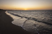 Barra Grande Beach at Sunset - Cajueiro da Praia city - Piaui state (PI) - Brazil