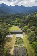 Picture taken with drone of the nursery seed - Guapiacu Ecological Reserve  - Cachoeiras de Macacu city - Rio de Janeiro state (RJ) - Brazil