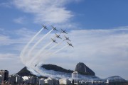 Presentation of the Smoke Squadron during an act pro President Bolsonaro in the celebrations of the 200th anniversary of the Independence of Brazil - Rio de Janeiro city - Rio de Janeiro state (RJ) - Brazil