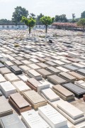 Tombs of the Israelite Communal Cemetery of Rio de Janeiro, also called the Caju Israelite Cemetery - Rio de Janeiro city - Rio de Janeiro state (RJ) - Brazil