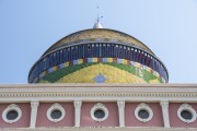 Detail of the dome of Amazon Theatre (1896)  - Manaus city - Amazonas state (AM) - Brazil