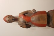 Wooden handicraft - Exu - Author: Otavio - Casa do Pontal Museum - Rio de Janeiro city - Rio de Janeiro state (RJ) - Brazil