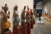 Wooden handicraft - Set of Orishas - Author: Otavio - Casa do Pontal Museum - Rio de Janeiro city - Rio de Janeiro state (RJ) - Brazil