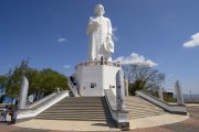 Statue of Padre Cicero (1969) - Horto Hill - Juazeiro do Norte city - Ceara state (CE) - Brazil