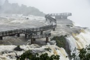 View of the Iguassu Waterfalls - Iguassu National Park  - Foz do Iguacu city - Parana state (PR) - Brazil