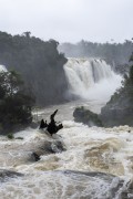 View of the Iguassu Waterfalls - Iguassu National Park  - Foz do Iguacu city - Parana state (PR) - Brazil