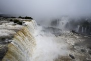 View of the Iguassu Waterfalls - Iguassu National Park  - Foz do Iguacu city - Parana state (PR) - Brazil