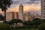 View of Raul Soares Square with buildings in the background  - Belo Horizonte city - Minas Gerais state (MG) - Brazil