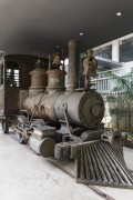 Steam train from the collection of Abilio Barreto Historical Museum (MHAB) - Belo Horizonte city - Minas Gerais state (MG) - Brazil