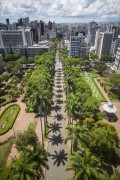 Picture taken with drone of the Liberdade Square (Liberty Square) - integrates the Circuit Cultural Liberdade Square - Belo Horizonte city - Minas Gerais state (MG) - Brazil