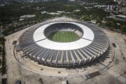 Picture taken with drone of the Governor Magalhaes Pinto Stadium (1965) - also known as Mineirao - Belo Horizonte city - Minas Gerais state (MG) - Brazil