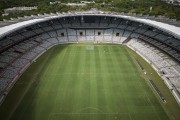 Picture taken with drone of the Governor Magalhaes Pinto Stadium (1965) - also known as Mineirao - Belo Horizonte city - Minas Gerais state (MG) - Brazil