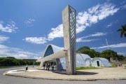 Facade of the Sao Francisco de Assis Church (1943) - also known as Pampulha Church  - Belo Horizonte city - Minas Gerais state (MG) - Brazil
