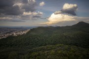 Picture taken with drone of the Mangabeiras Viewpoint - Belo Horizonte city - Minas Gerais state (MG) - Brazil
