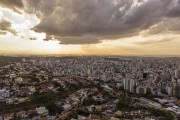 Picture taken with drone of Belo Horizonte - Belo Horizonte city - Minas Gerais state (MG) - Brazil