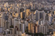 View of Belo Horizonte from Mirante do Mangabeiras - Belo Horizonte city - Minas Gerais state (MG) - Brazil