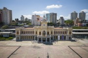 Picture taken with drone of the Museum of Arts and Craft - Belo Horizonte Central Station (1895) - Belo Horizonte city - Minas Gerais state (MG) - Brazil