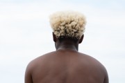 Afro-descendant young with bleached hair - Rio de Janeiro city - Rio de Janeiro state (RJ) - Brazil