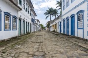 Facade of historic houses - Paraty historic center  - Paraty city - Rio de Janeiro state (RJ) - Brazil
