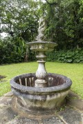 Fountain in the garden of the Museu do Açude (Açude Museum) - Rio de Janeiro city - Rio de Janeiro state (RJ) - Brazil