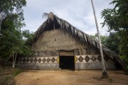 Indigenous house in the Tatuyo village on the Negro River - Manaus city - Amazonas state (AM) - Brazil