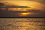 Sunset view on Negro River - Manaus city - Amazonas state (AM) - Brazil